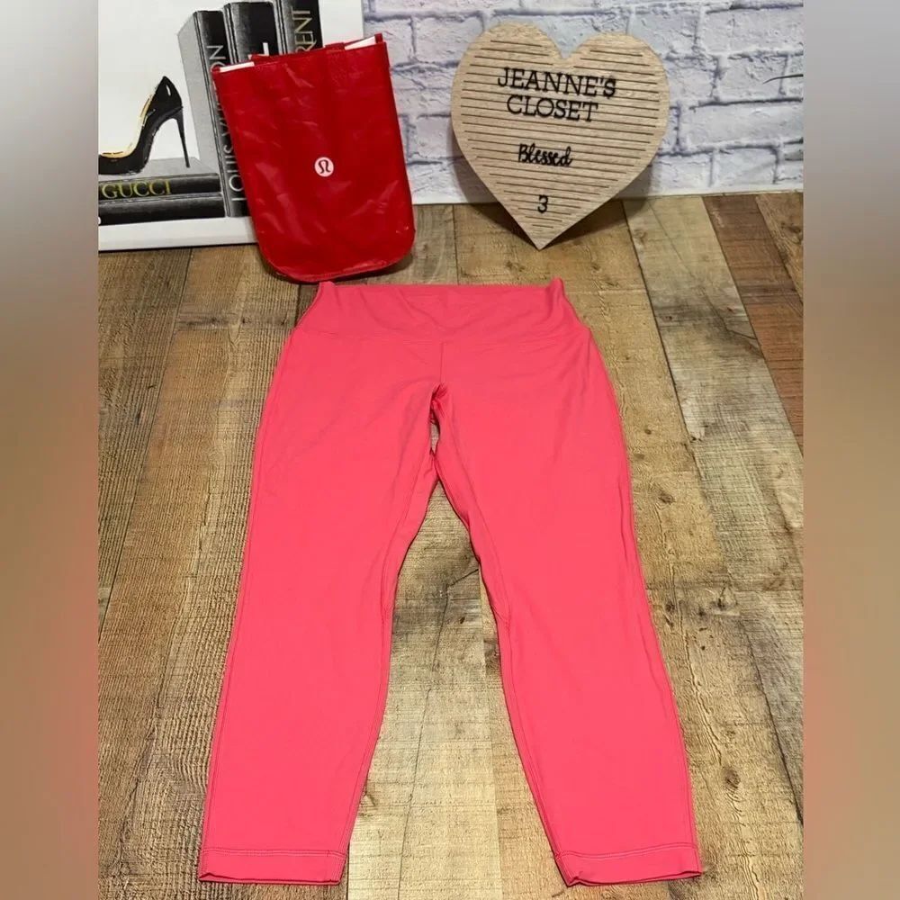 Lululemon double lined align pink LW5FBUS size 12